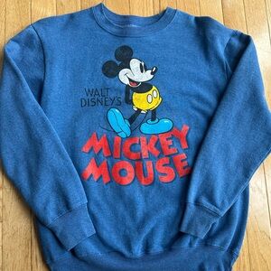 Disney Blue Mickey Mouse Sweatshirt